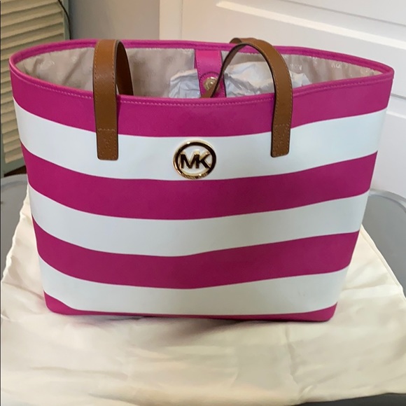 Michael Kors Striped bag - Picture 1 of 2